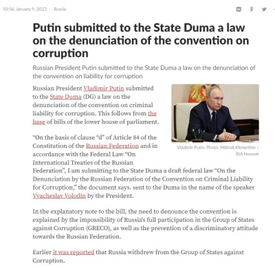 The_Orz - Jak donoszą rosyjskie media, Rosja wypowiada konwencję Rady Europy w sprawi...