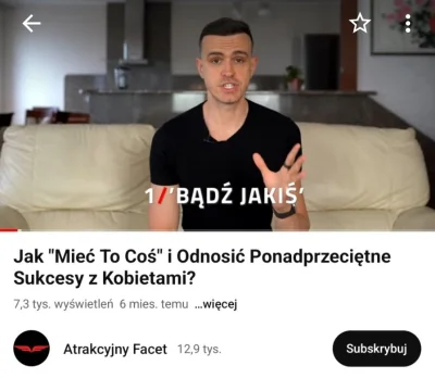 Vedar - bardzo polecam kanał, dużo rad i sztuczek, szczególnie odcinek pt "Jak mieć t...