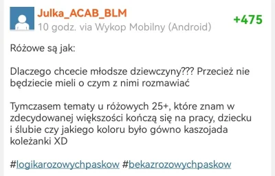 Filippa - A o czym rozmawiają niebieskie 25+?
Też z boku o nudnych tematach. Bawi ten...