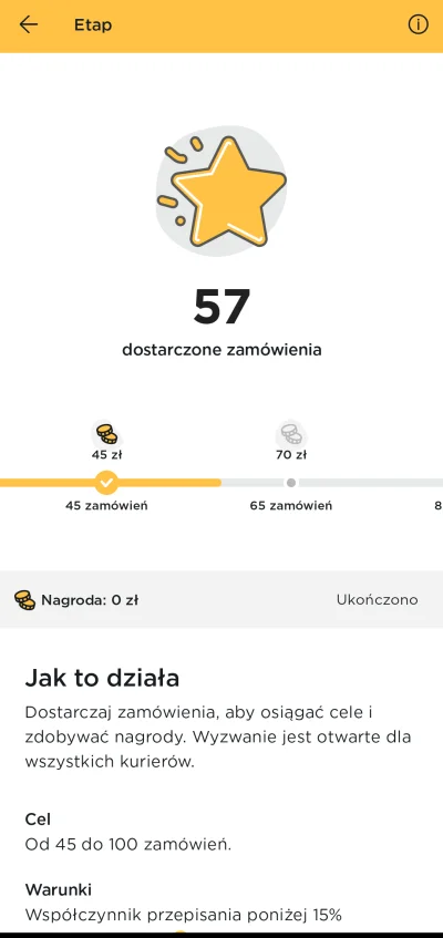 JonkeJ - Fajną opcją na dodatkowy pieniądz w Glovo są wyzwania. Na każdy tydzień Glov...