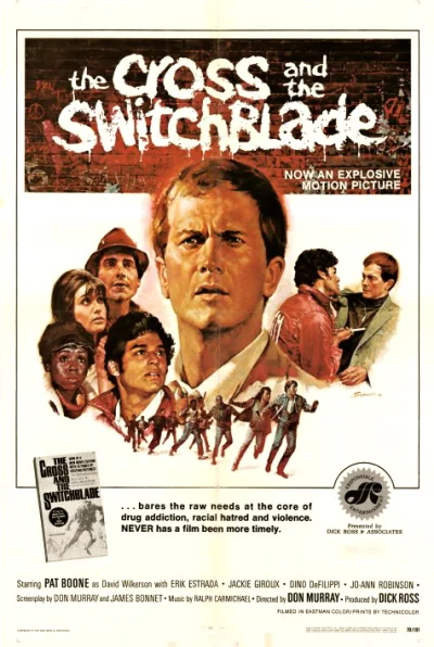LodowkaWskazowka - The Cross and the Switchblade (1970) - wojna gangów, prawdziwa his...