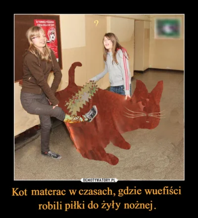 Hubertreb - #heheszki #humorobrazkowy #kichiochpyta
kot żył w czasach, kiedy wuefiśc...