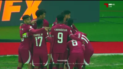 Maib - Katar 1-0 Bahrajn - Ahmed Alaaeldin 34'
#golgif #mecz #pucharzatokiperskiej #...