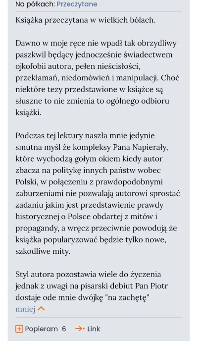 Kunszt - Książka jeszcze nie ukazała się w sprzedazy , a już hejtuja.
https://lubimyc...