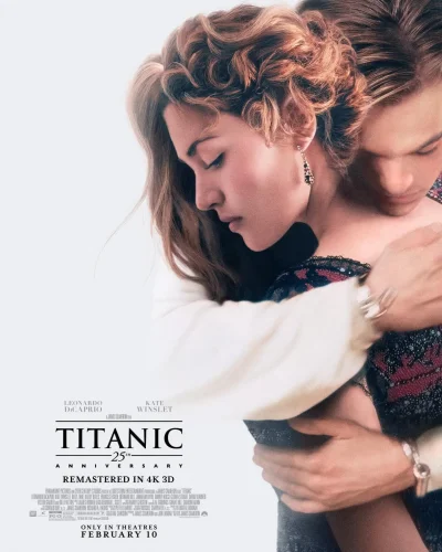 nalogowiec - Titanic wraca do kin, remaster w 4K 3D

#film #kino #titanic i przy ok...