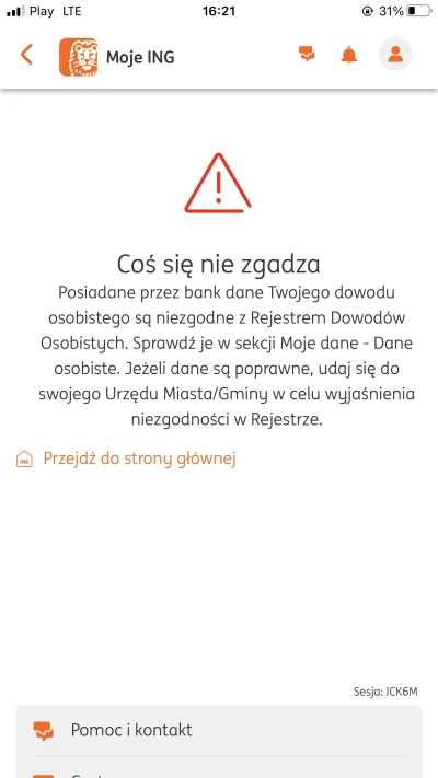 S3elopaw - Ktoś spotkał się z tym problemem przy zakładaniu konta? Z banku odesłali m...