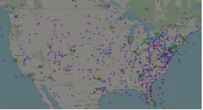 BukovonKrossig - >Wszystkie samoloty w USA są uziemione. 
@KarolaG17: Bzdury