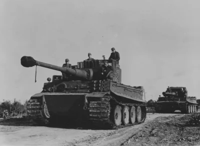 wfyokyga - Panzerkampfwagen VI Tiger w Tunezji, 1943.
#nocnewojny