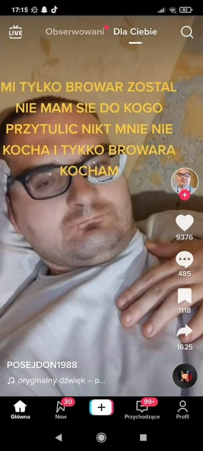 morgiel - co sie ze mną dzieje kiedyś jak widziałem komentarz który mnie dotykał albo...