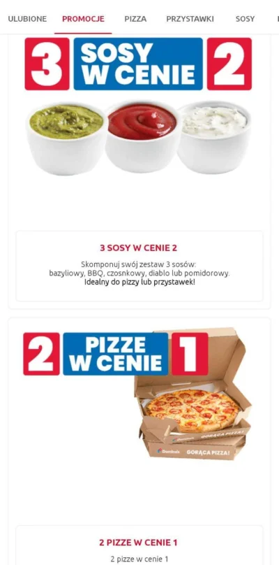 Blizz4rd - W aplikacji dominos powrót promocji 2 pizzę w cenie 1

#dominospizza #domi...