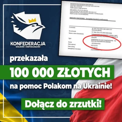 TheLostVikings - > dyskryminujecie konfederację, wreszcie mieli gdzie wpłacać pieniąd...