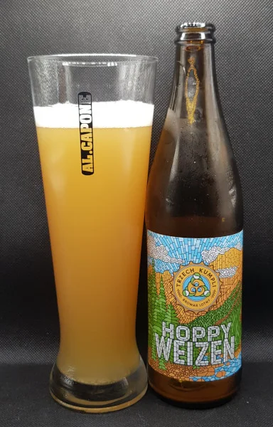 von_scheisse - Hoppy Weizen to kolejne kooperacyjne piwo Browaru Trzech Kumpli i siec...
