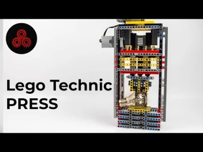 emesi - Zbudowałem prase z Lego Technic. 6 siłowników i jeden silnik XL. Byłem ciekaw...