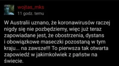 NormieLurker - > Nie, nie mówiłem tak. Na końcu był "?" tak jak w artykule.

@wojta...