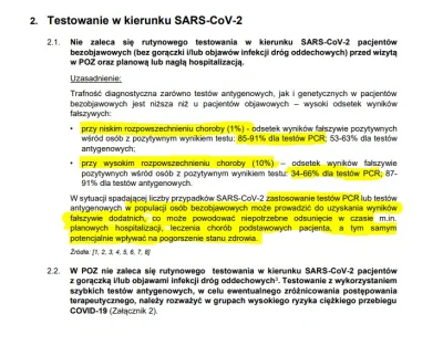 jinnoman - Testy PCR, które nie wykrywają zakażenia

Ministerstwo Zdrowia i usłużne...