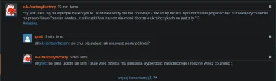 Bagienne_Ziele - Ale wściekła onuca od rana postuje wysrywy i po 3 minutach je usuwa ...