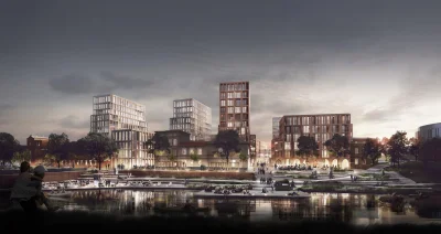 LLord - Nowy Port (Bydgoszcz), podobna koncepcja, chociaż tutaj mieszkaniowa (obecnie...