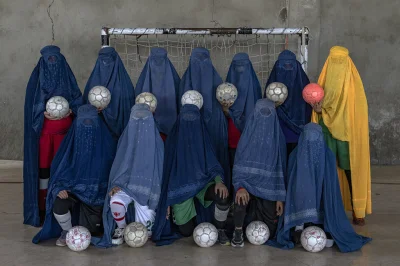 SarahC - An Afghan women's soccer team