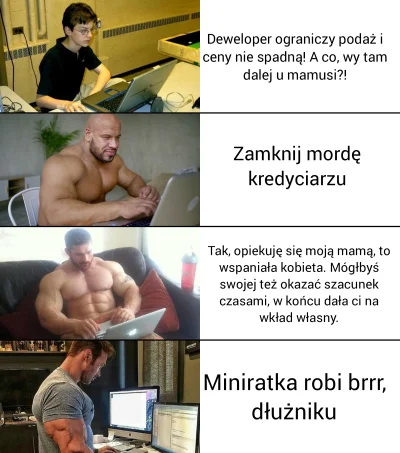 PoteznyAsbisnik - Chad spadkowicz z 800k na koncie mieszkający z mamusią vs kredyciar...