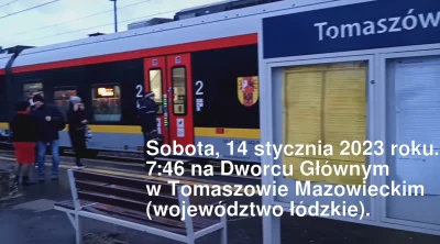 Poludnik20 - #tomaszowmazowiecki #lodzkie Godzina 7:46 na dworcu w Tomaszowie. Krótki...
