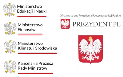 92feliks - Powiedzcie mi proszę, dlaczego Ministerstwa nagle zaczęły stosować loga z ...