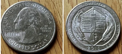 darino - HOMESTEAD QUARTER 2015( ͡° ͜ʖ ͡°)
#numizmatyka #monety