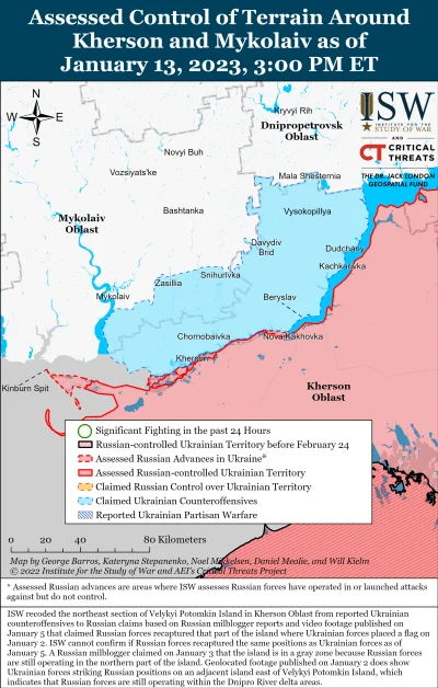 Kagernak - Południowa Ukraina

13 stycznia siły rosyjskie kontynuowały przygotowani...