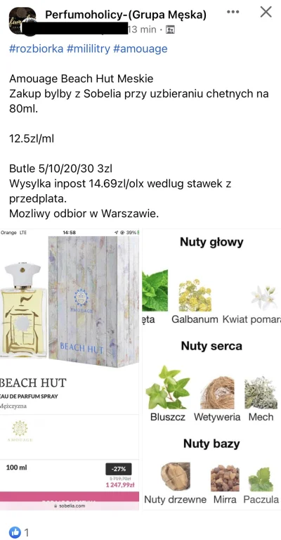 ZnUrtem - #perfumy Ktoś chętny na Beach Hut’a XD?