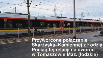 Poludnik20 - Przywrócone połączenie. Od połowy grudnia 2022 roku Skarżysko–Kamienna (...