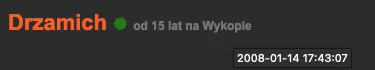 Drzamich - 30 lat ledwo mam, a ty mi piętnastaka dajesz?!

Ale to przeleciało. Kto ...