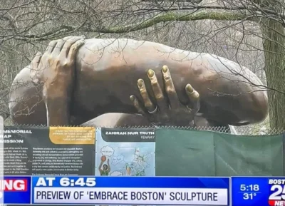 bastek66 - Widzieliście nowy posąg Martina Luther-Kinga który odsłonili w Bostonie? #...