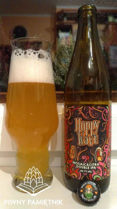 pestis - Hoppy Wave: Mosaic & Citra

Bardzo dobra DIPA - to chyba najlepsze piwo z ...