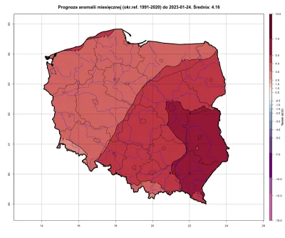 sztach - @alwykop: Prognoza anomalii od ECMWF do 24 miesiąca. +4,16K to jest mniej ni...