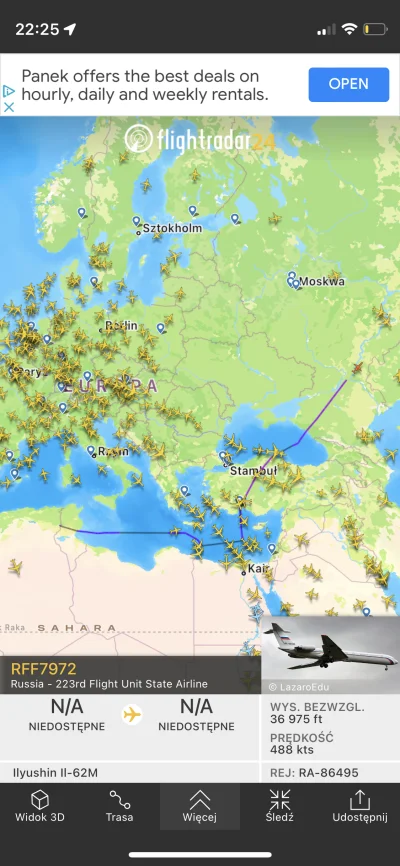 madrzew - #flightradar24 #wojna #rosja
Czyżby jakiś import?