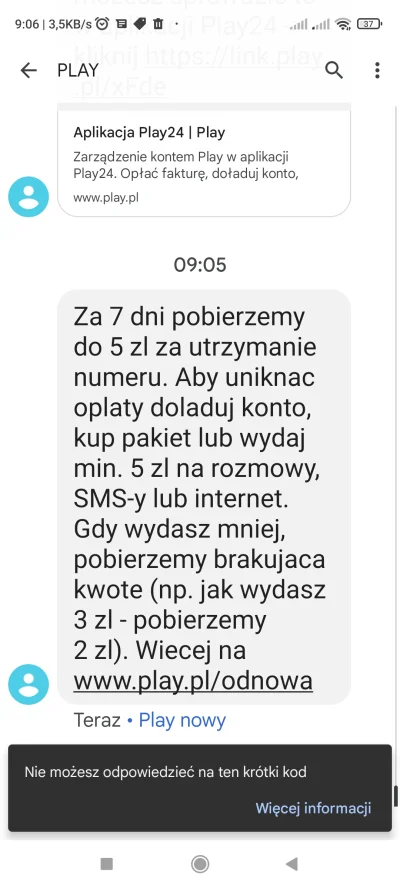 Pesaelf - Co to za skutwysynski wymsl @playpolska ? 


Numer mam do spamu i dzwonieni...