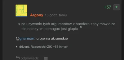 Kantar - Dla mnie to nie urojenia.
Pomagał bym Ukrainie nawet jakby była pewność że ...