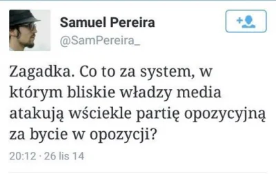 m2times - Sami Pereira krytykuje Samiego Pereirę, twitteryzowane

#polityka