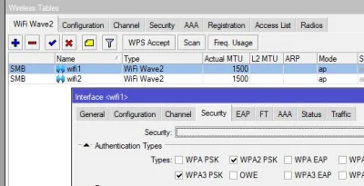 Cyb_pl - @mirekwirek Z ciekawości ustawiłem sobie jak na obrazku ("Wireless Tables" -...