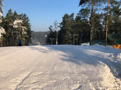 Dominek - >w norwegii dużo czasu spedzam na stoku, czasem biegówki - tego w Szczecini...