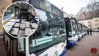 kantek007 - Kijów otrzymał w ramach pomocy 10 kolejnych autobusów miejskich z Rygi
#...