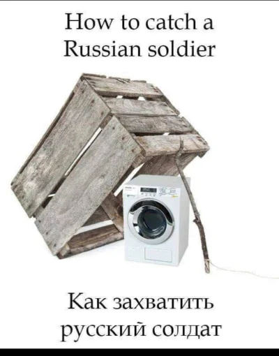 cycaty-fejm - @Mamut: Masz pralkę? Byłeś na Ukrainie?