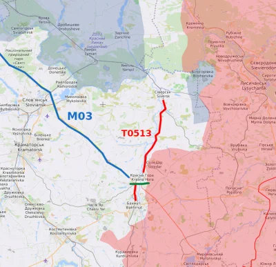 JanLaguna - > Rosjanie znajdują się już tylko ok. 5 km od drogi M03 (Charków-Słowiańs...