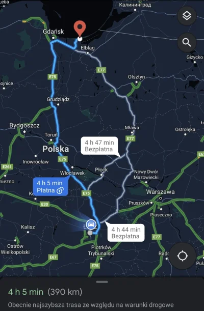 olito - Będę jechał do Kątów Rybackich z Łodzi. Najlepiej jechać autostradą czy tymi ...