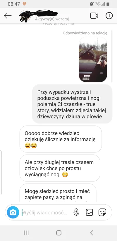 skiskap - Fuck logic. Napisałem na instagramie do znajomej w odpowiedzi na jej relacj...