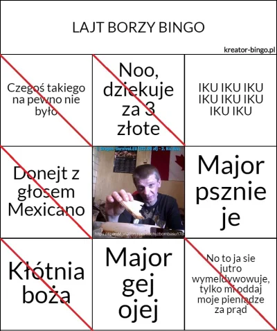 P.....7 - Właśnie robię nowe bingo, bedzie więcej opcji
#kononowicz #suchodolski