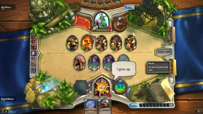 tallman - #hearthstone 
jak wygrac arene skoro przeciwnik przychodzi z deckiem z ran...