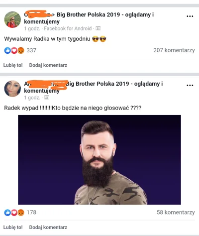 s.....o - Radek na 95% wylatuje...to ile madek na fb grupie jest wściekła to masakra,...