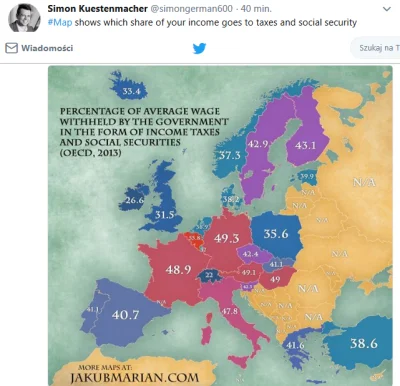 swietlowka - Jak to, to jednak w Polsce nie ma najwyższych podatków na świecie?! 
#m...