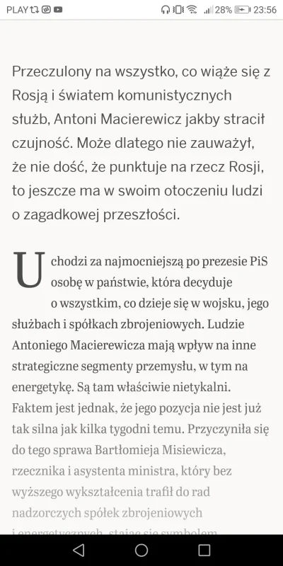 Filippa - Macierewicz rozwiązał WSI ujawniając naszych agentów za granicą czyli zrobi...