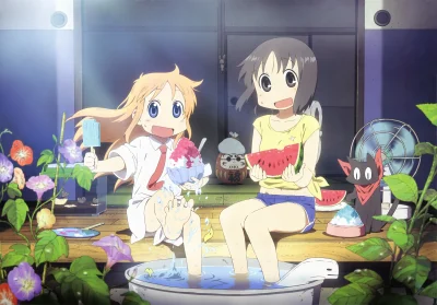 Pielaheh - #randomanimeshit #nichijou #nanoshinonome #hakaseshinonome #sakamoto #loli